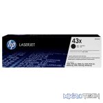 HP 43X High Yield Black LaserJet Toner Cartridge Original C8543X Single-pack