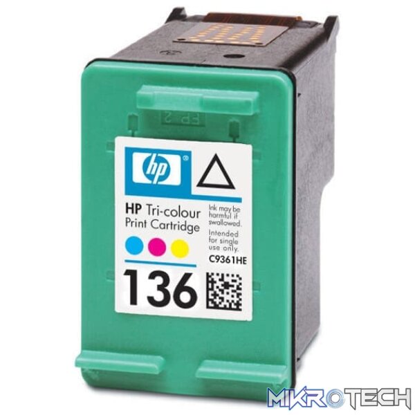 HP 134 Tri-Colour Ink Cartridge Original C9363HE Single-pack - Image 3