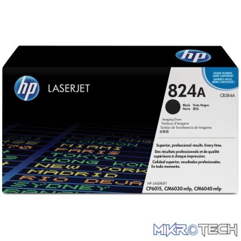 HP 824A Black LaserJet Image Drum Original CB384A Single-pack