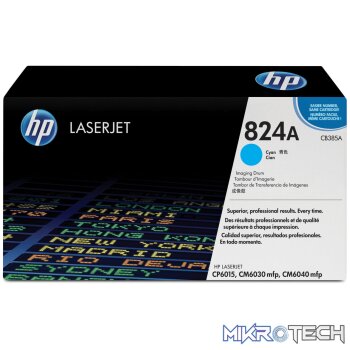 HP 824A Cyan LaserJet Image Drum Original CB385A Single-pack