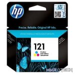 HP 121 Tri-Colour Printer Ink Cartridge Original CC643HE Single-pack