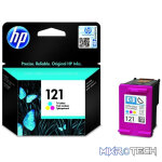 HP 121 Tri-Colour Printer Ink Cartridge Original CC643HE Single-pack - Image 2