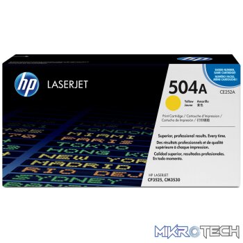 HP 504A Yellow Toner Cartridge 7