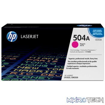 HP 504A Magenta Toner Cartridge 7