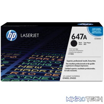 HP 647A Black Toner Cartridge 8
