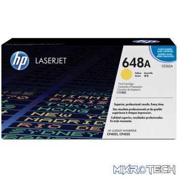 HP 648A Yellow Toner Cartridge 11