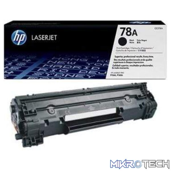 HP 78A Black Toner Cartridge 2,100 Pages Original CE278A Single-pack - Image 3