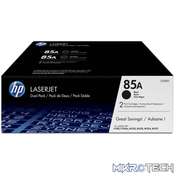 HP 85A Black Toner Cartridges 1 HP 85A Black Toner Cartridges 1