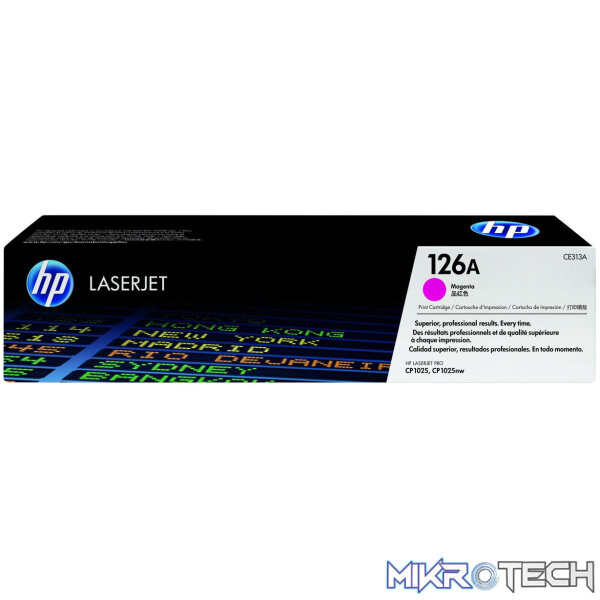 000 Pages Original CE313A Single-pack