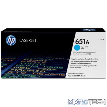 HP 651A Cyan Toner Cartridge 16