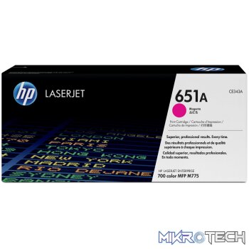HP 651A Magenta Toner Cartridge 16
