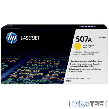 HP 507A Yellow Toner Cartridge 6