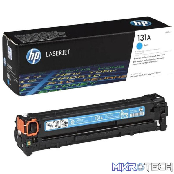 HP 131A Cyan Toner Cartridge 1,800 Pages Original CF211A Single-pack - Image 3
