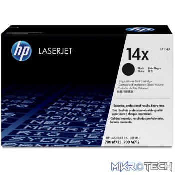 HP 14X Black High Yield Toner Cartridge 17