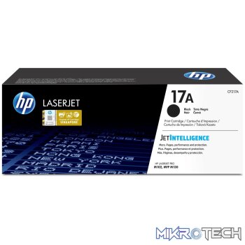 HP 17A Black Toner Cartridge 1