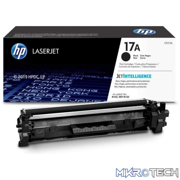 HP 17A Black Toner Cartridge 1,600 Pages Original CF217A Single-pack - Image 3