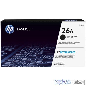 HP 26A Black Toner Cartridge 3