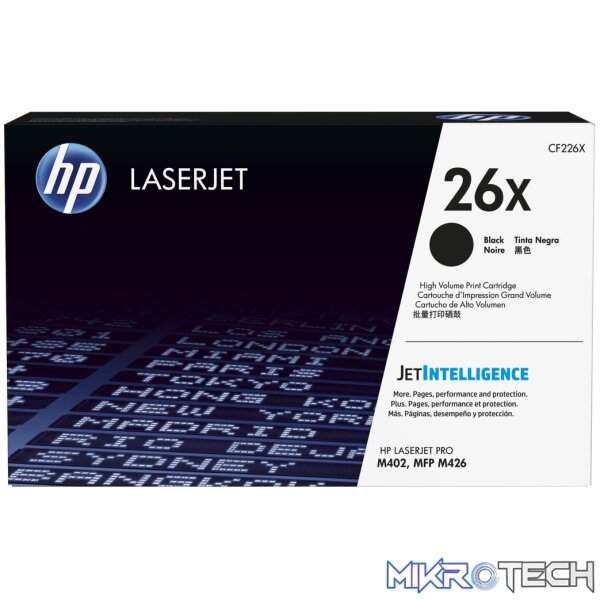 HP 26X Black Toner Cartridge 9 HP 26X Black Toner Cartridge 9