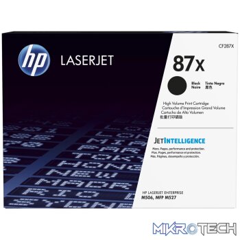 HP 87X Black High Yield Toner Cartridge 18