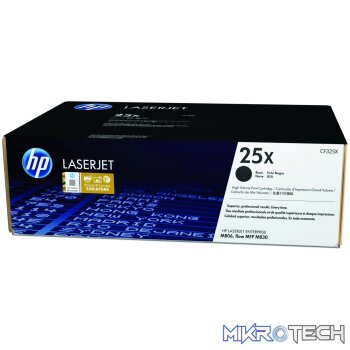 HP 25X Black High Yield Toner Cartridge 34