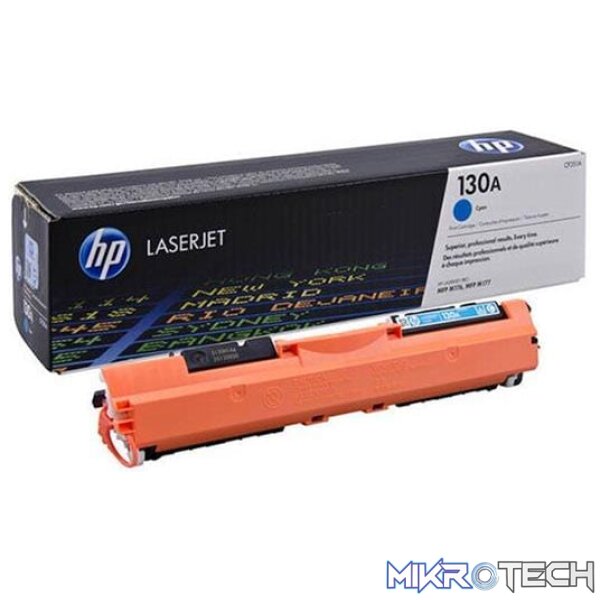 HP 130A Cyan Toner Cartridge 1,000 Pages Original CF351A Single-pack - Image 3