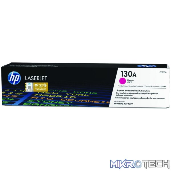 HP 130A Magenta Toner Cartridge 1 HP 130A Magenta Toner Cartridge 1
