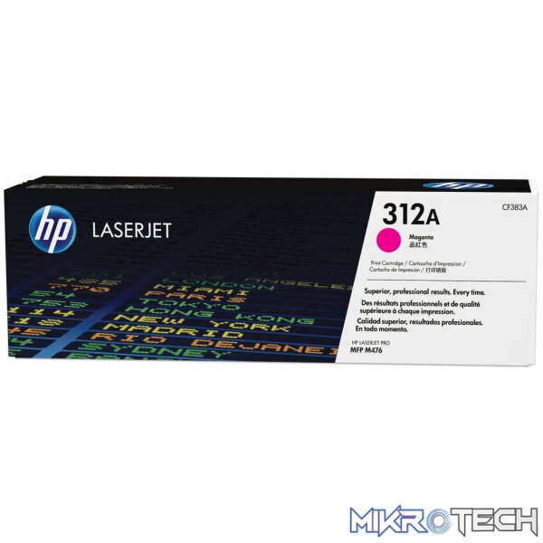 HP 312A Magenta Toner Cartridge 2 HP 312A Magenta Toner Cartridge 2