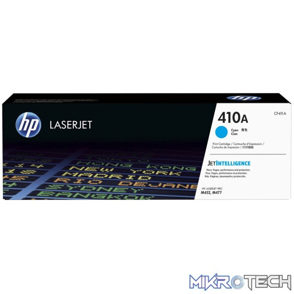 HP 410A Cyan Toner Cartridge 2 HP 410A Cyan Toner Cartridge 2