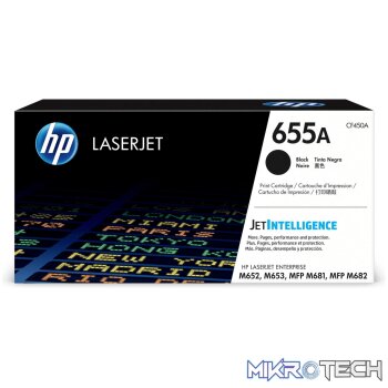 HP 655A Black Toner Cartridge 12