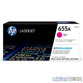 HP 655A Magenta Toner Cartridge 10