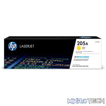 HP 205A Yellow Toner Cartridge 900 Pages Original CF532A Single-pack