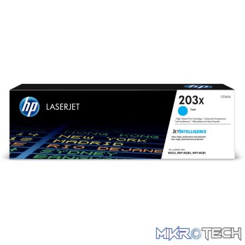 HP 203X Cyan High Yield Toner Cartridge 2
