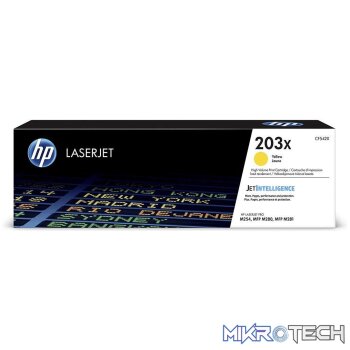 HP 203X Yellow High Yield Toner Cartridge 2