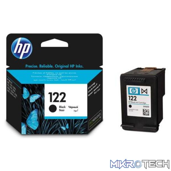 HP 122 Black Printer Ink Cartridge Original CH561HK Single-pack - Image 2