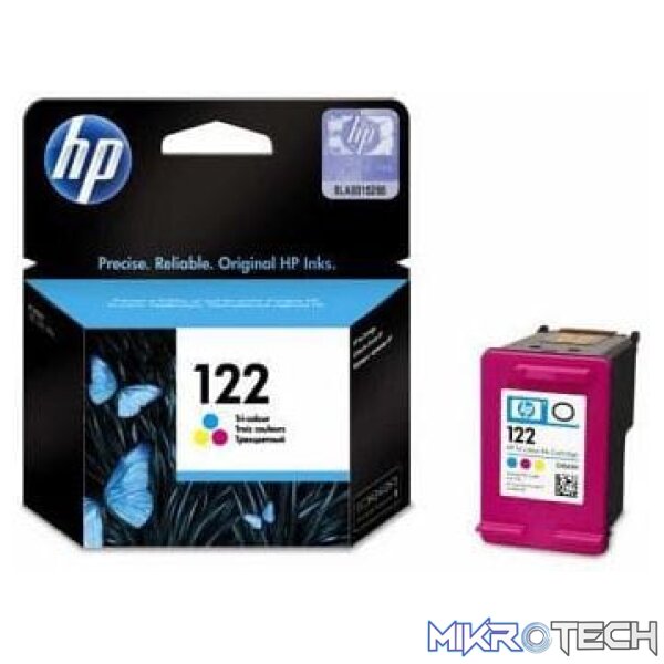 HP 122 Tri-Colour Printer Ink Cartridge Original CH562HK Single-pack - Image 2