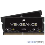 Corsair Vengeance 16GB (8GB x2 kit) DDR4-3200 1.2V CL22 260 pin SO-DIMM Memory - Image 2