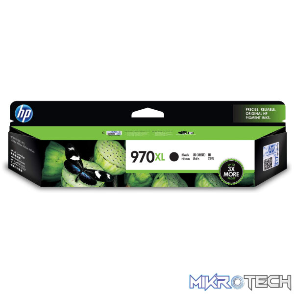 HP 970XL Black High Yield Printer Ink Cartridge Original CN625AE Single-pack - Image 2
