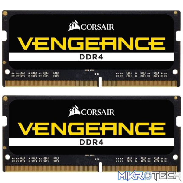 Corsair VenGeance 16Gb(8Gb x2) DDR4-3000 (pc4-24000) CL18 1.2V Notebook Memory Module - Image 2