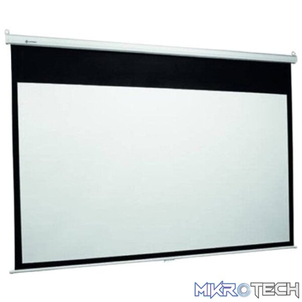 Connex CP200 E-Luminate 100-inch Pulldown Projector Screen - Image 2