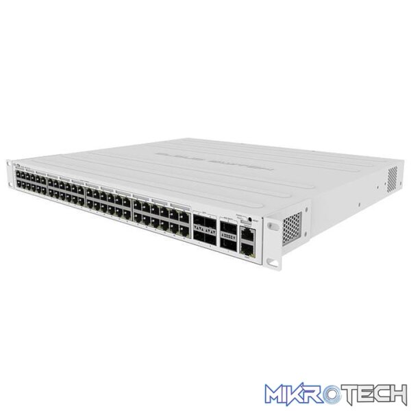 MikroTik CRS354-48P-4S+2Q+RM Switch L3 Gigabit Ethernet PoE 1U - Image 4