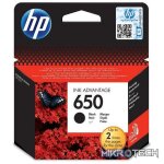 HP 650 Black Printer Ink Cartridge Original CZ101AK Single-pack