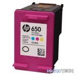 HP 650 Cyan Magenta Yellow Printer Ink Cartridge Original CZ102AK Single-pack - Image 3
