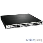 D-Link DGS-1210-52MP 52-port Gigabit Managed Switch L2 Gigabit Ethernet PoE 1U Black