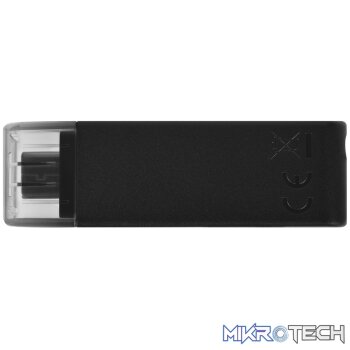 Kingston DataTraveler 70 64GB USB 3.2 Gen 1 Type-C Black USB Flash Drive DT70/64GB