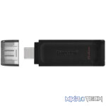 Kingston DataTraveler 70 64GB USB 3.2 Gen 1 Type-C Black USB Flash Drive DT70/64GB - Image 2