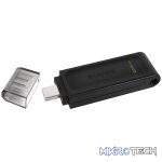Kingston DataTraveler 70 64GB USB 3.2 Gen 1 Type-C Black USB Flash Drive DT70/64GB - Image 4