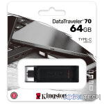Kingston DataTraveler 70 64GB USB 3.2 Gen 1 Type-C Black USB Flash Drive DT70/64GB - Image 7