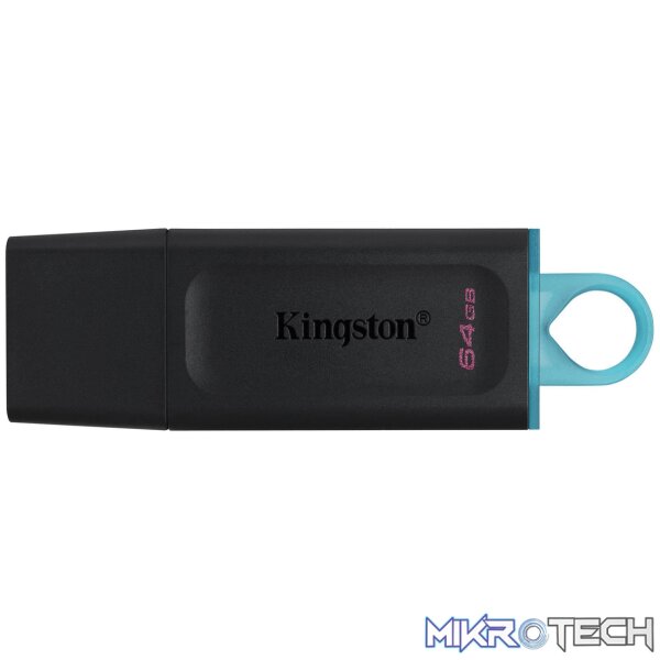 Kingston DataTraveler Exodia USB Flash Drive 64 GB USB Type-A 3.2 Gen 1 Black Kingston DataTraveler Exodia USB Flash Drive 64 GB USB Type-A 3.2 Gen 1 Black