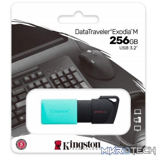 Kingston DataTraveler Exodia M 256GB USB Flash Drive DTXM/256GB Kingston DataTraveler Exodia M 256GB USB Flash Drive DTXM/256GB