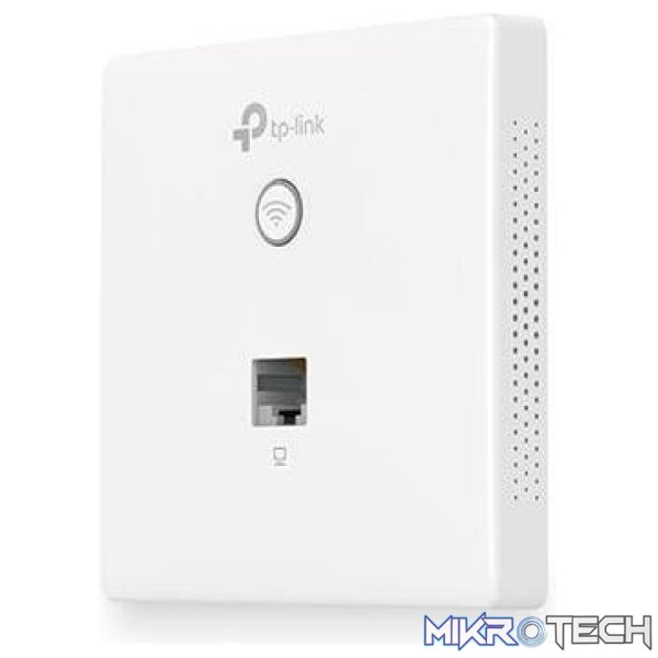 eap115-wall-wireless-access-points-20698417103012 TP-Link EAP115-Wall Wireless Access Point 300 Mbit/s Power over Ethernet (PoE) White - Image 1